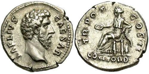 1 Denarius 羅馬帝國 銀 哈德良