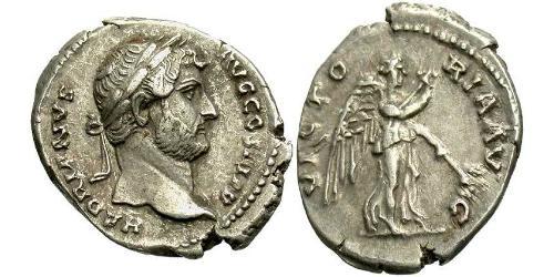 1 Denarius 羅馬帝國 銀 哈德良