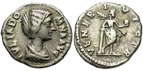 1 Denarius 羅馬帝國 銀 尤利亞·多姆娜