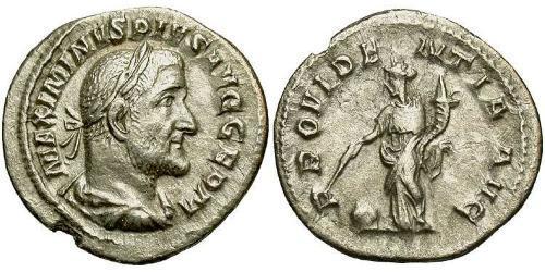 1 Denarius 羅馬帝國 銀 Maximinus I Thrax (173-238)