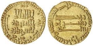 1 Denaro Abbasid Caliphate (750-1258) Oro Al-Mahdi (775 - 785)
