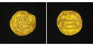 1 Denaro Abbasid Caliphate (750-1258) Oro 