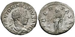 1 Denier Empire romain (27BC-395) Argent Héliogabale (203-222)