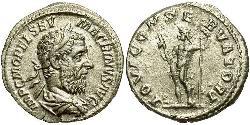 1 Denier Empire romain (27BC-395) Argent Macrin (165-218)