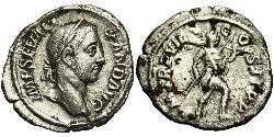 1 Denier Empire romain (27BC-395) Argent Severus Alexander (208-235)