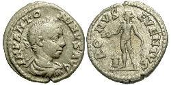 1 Denier Empire romain (27BC-395) Argent Héliogabale (203-222)