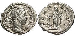 1 Denier Empire romain (27BC-395) Argent Severus Alexander (208-235)