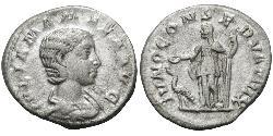 1 Denier Empire romain (27BC-395) Argent Julia Avita Mamaea (180-235)