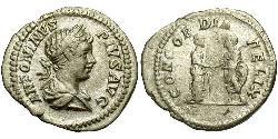 1 Denier Empire romain (27BC-395) Argent Caracalla (188-217)
