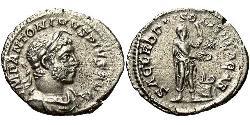 1 Denier Empire romain (27BC-395) Argent Héliogabale (203-222)