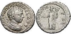 1 Denier Empire romain (27BC-395) Argent Héliogabale (203-222)