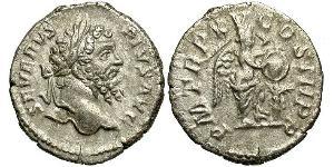 1 Denier Empire romain (27BC-395) Argent Septime Sévère (145- 211)