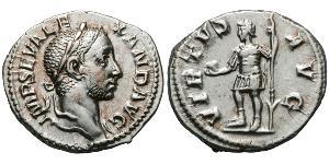 1 Denier Empire romain (27BC-395) Argent Severus Alexander (208-235)
