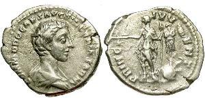 1 Denier Empire romain (27BC-395) Argent Commode (161-192)