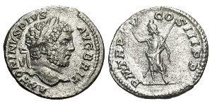 1 Denier Empire romain (27BC-395) Argent Caracalla (188-217)