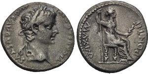 1 Denier Empire romain (27BC-395) Argent Tiberius Claudius Nero (42 BC-37)