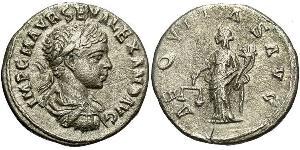 1 Denier Empire romain (27BC-395) Argent Severus Alexander (208-235)