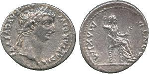 1 Denier Empire romain (27BC-395) Argent Tiberius Claudius Nero (42 BC-37)