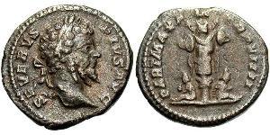 1 Denier Empire romain (27BC-395) Argent Septime Sévère (145- 211)