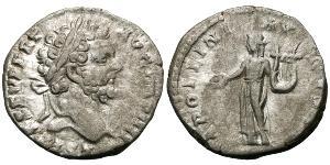 1 Denier Empire romain (27BC-395) Argent Septime Sévère (145- 211)