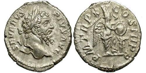 1 Denier Empire romain (27BC-395) Argent Septime Sévère (145- 211)