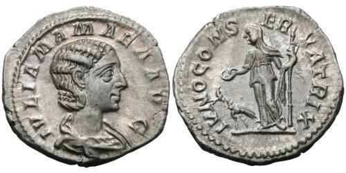 1 Denier Empire romain (27BC-395) Argent Julia Avita Mamaea (180-235)