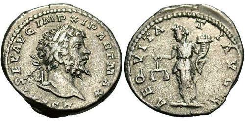 1 Denier Empire romain (27BC-395) Argent Septime Sévère (145- 211)