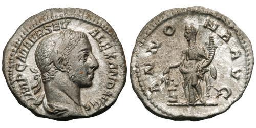 1 Denier Empire romain (27BC-395) Argent Severus Alexander (208-235)