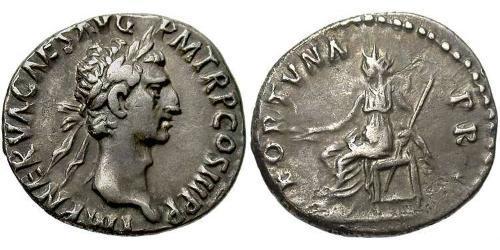 1 Denier Empire romain (27BC-395) Argent Nerva (30- 98)