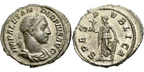 1 Denier Empire romain (27BC-395) Argent Severus Alexander (208-235)