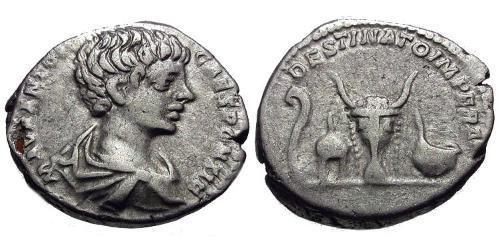 1 Denier Empire romain (27BC-395) Argent Caracalla (188-217)