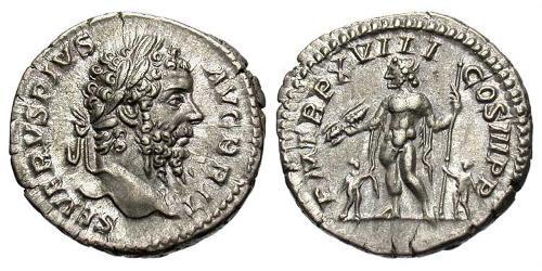 1 Denier Empire romain (27BC-395) Argent Septime Sévère (145- 211)