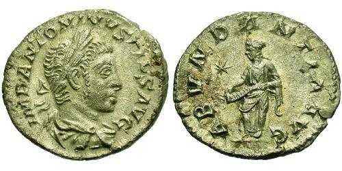 1 Denier Empire romain (27BC-395) Argent Héliogabale (203-222)