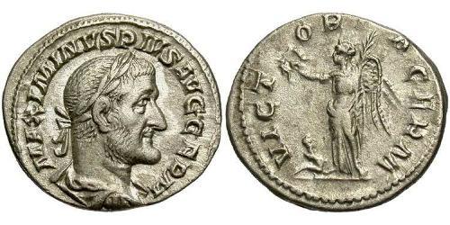 1 Denier Empire romain (27BC-395) Argent Maximin I (173-238)