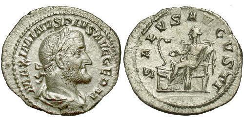 1 Denier Empire romain (27BC-395) Argent Maximin I (173-238)