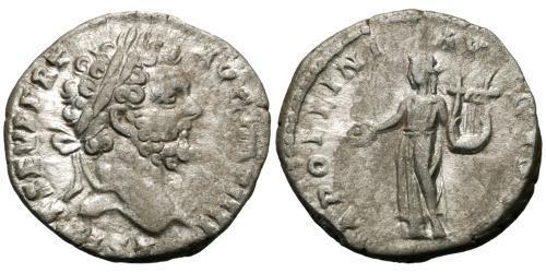 1 Denier Empire romain (27BC-395) Argent Septime Sévère (145- 211)