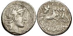 1 Denier République romaine (509BC-27BC) Argent 