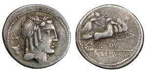 1 Denier République romaine (509BC-27BC) Argent 