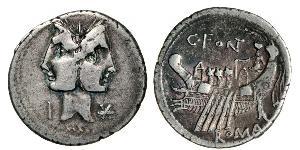 1 Denier République romaine (509BC-27BC) Argent 