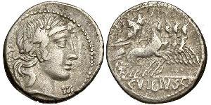 1 Denier République romaine (509BC-27BC) Argent 