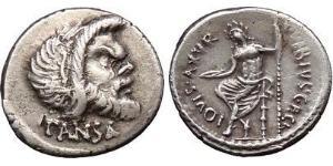 1 Denier République romaine (509BC-27BC) Argent 