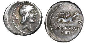 1 Denier République romaine (509BC-27BC) Argent 