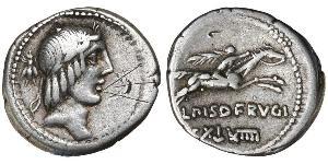 1 Denier République romaine (509BC-27BC) Argent 