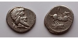 1 Denier République romaine (509BC-27BC) Argent 
