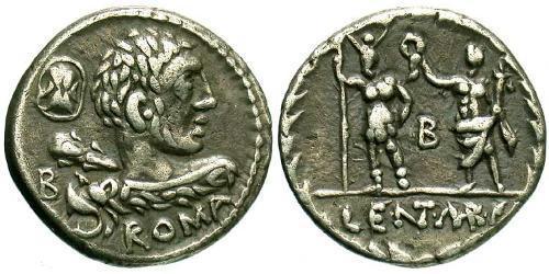 1 Denier République romaine (509BC-27BC) Argent 