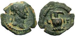 1 Dichalkon Roman Empire (27BC-395) Bronze Trajan (53-117)