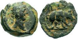 1 Dichalkon Римская империя (27BC-395) Бронза Траян (53-117)