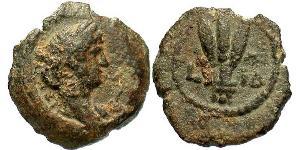 1 Dichalkon Римская империя (27BC-395) Бронза Адриан (76 - 138) 