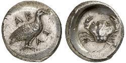 1 Didrachm Grèce antique (1100BC-330) Argent 