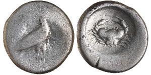 1 Didrachm Grecia antica (1100BC-330) Argento 